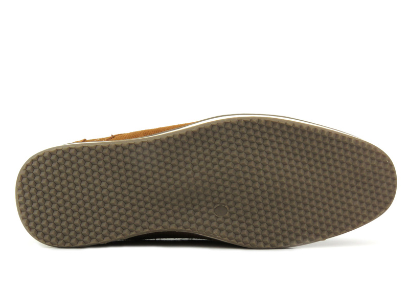 Pánské kožené boty - AMERICAN CLUB CY76/23, hnědé