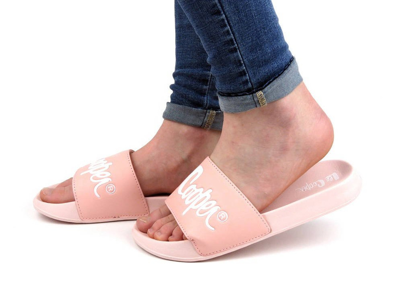 Dámské žabky se silnou podrážkou - Lee Cooper 21-42-0226L (21-42-0998L), růžové