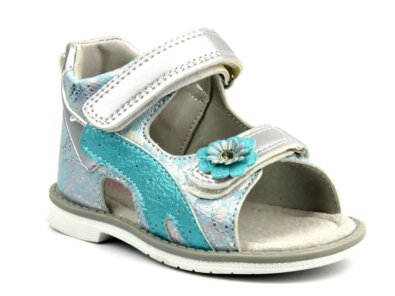 Dětské sandály s uzavřenou patou - AMERICAN CLUB XD 13/21, modré