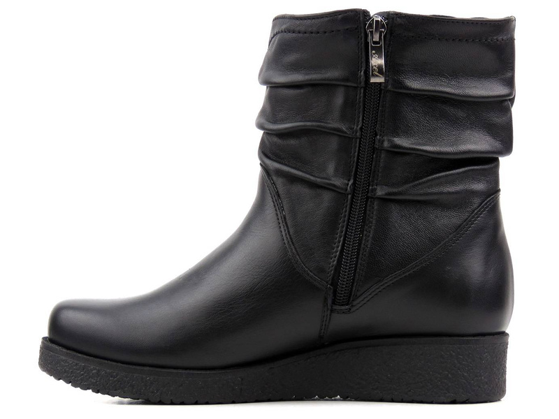 AXEL Kosela 9092 zateplené dámské kozačky, černé