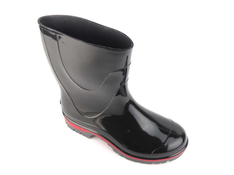 Dámské holínky do půli lýtek - Nordman Drop, černé