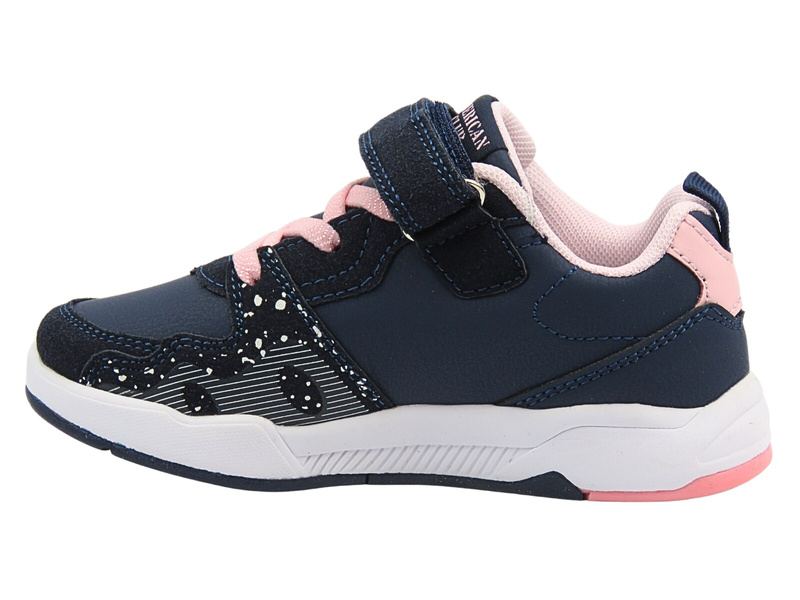 Dívčí tenisky, sportovní obuv – tmavě modré AMERICAN CLUB BS 27/23