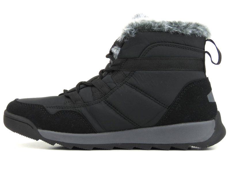 Teplé dámské šněrovací boty do sněhu - CROSS JEANS KK2R4016C, černé
