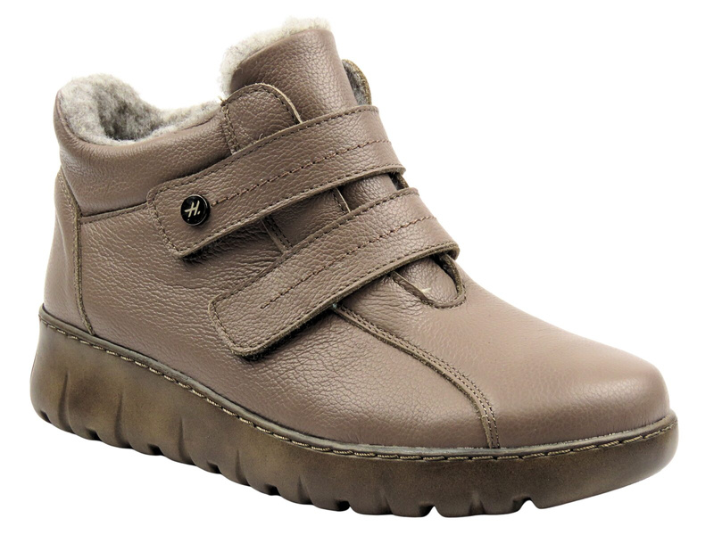 Dámské kotníkové boty polské značky HELIOS Komfort 783, khaki