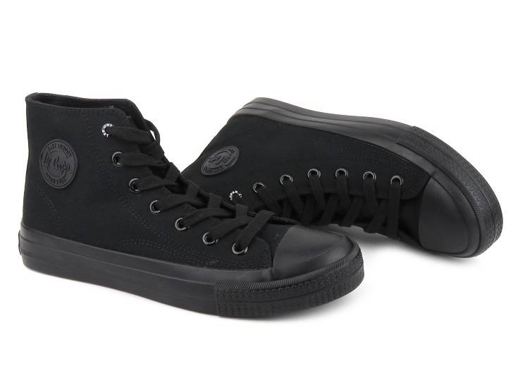 Lee Cooper pánské vysoké tenisky 22-31-0904, černé