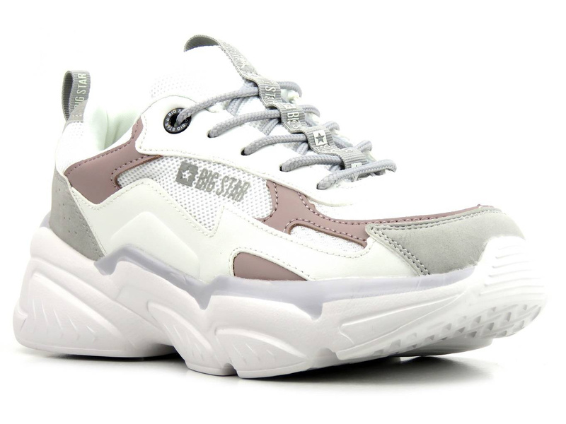 Sportovní obuv, dámské tenisky BIG STAR Memory Foam HH274255, bílá