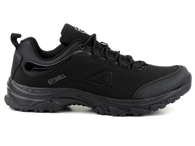 AMERICAN CLUB pánské trekingové kalhoty WT03/21(22), větruodolné, černé