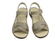 Pohodlné dámské sandály polské výroby - Helios Komfort 246S, šedé