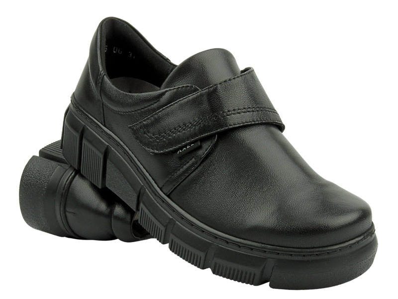 Dámská ortopedická obuv s vyjímatelnou stélkou - AXEL 1793, černá
