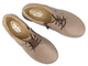 Pohodlné kožené dámské polobotky Helios Komfort 477, khaki
