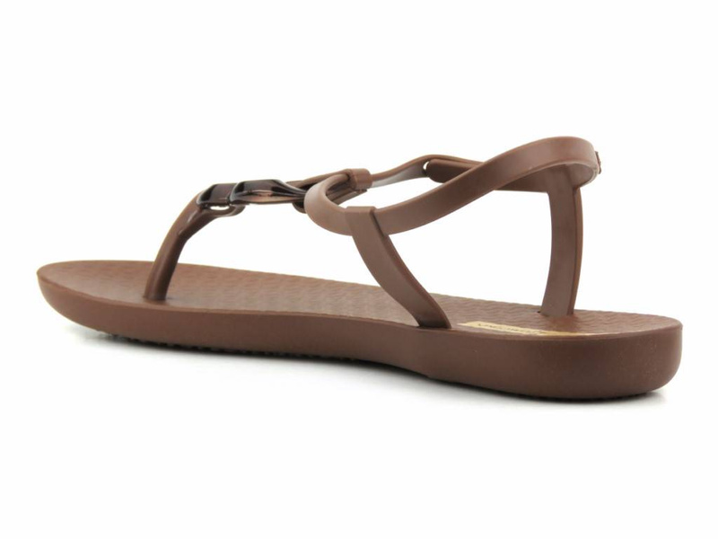 Dámské sandály z elastické gumy - Ipanema 83330, hnědé