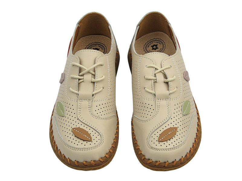 Dámské polobotky béžové Evento 25SP17-8544