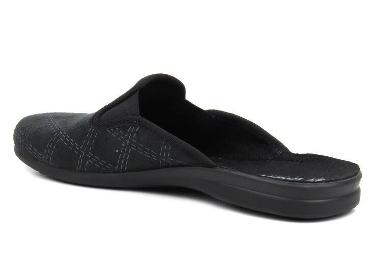 Pánské pantofle s měkkou vložkou - INBLU OG-1D, černé