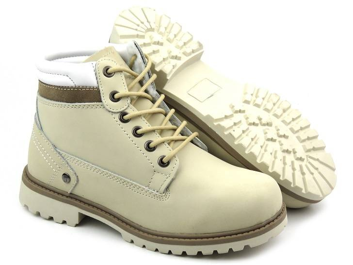 Trappery, teplé dámské zimní boty - DK XC171073, světle šedá