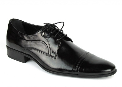 Kožená pánská společenská obuv Conhpol 2510