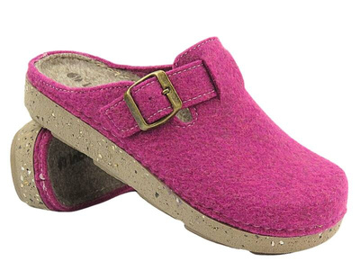 Dámské plstěné pantofle Inblu ED-19 Fuchsia Slip-on