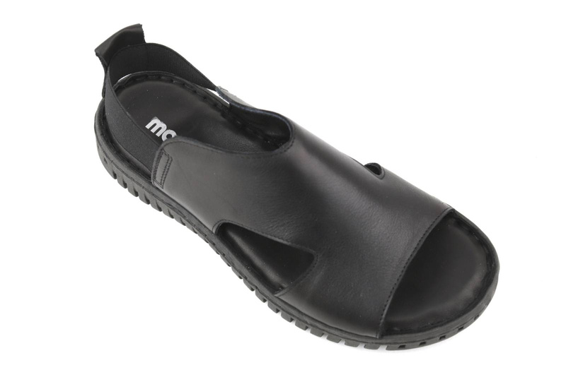 Pohodlné dámské sandály - Manitu 910162-01, černé