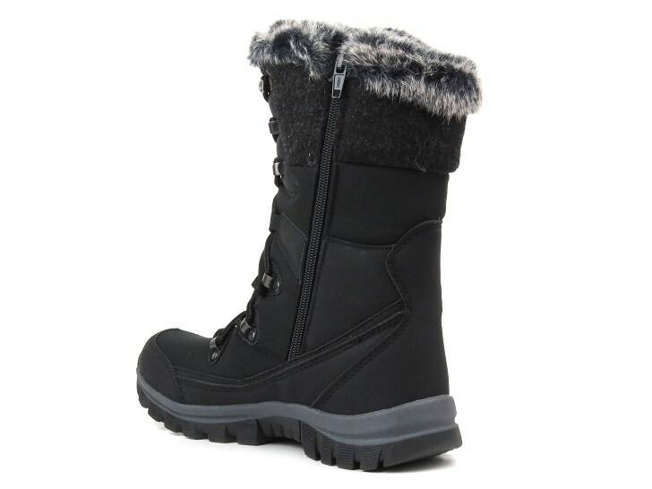 Dámské vysoké sněhule - AMERICAN CLUB SN36/23, černé