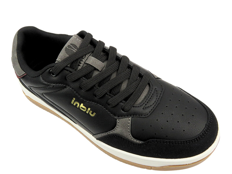Šněrovací pánské sportovní boty černé Inblu IU-14