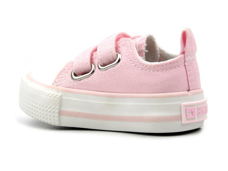 Dětské tenisky na suchý zip - Big Star HH374203, růžové
