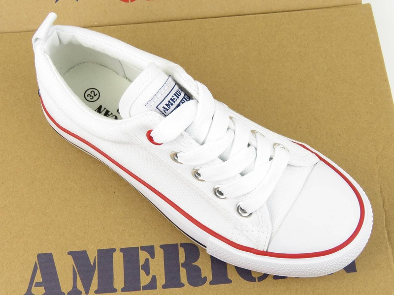 Dětské tenisky AMERICAN CLUB LH 25/21, bílé