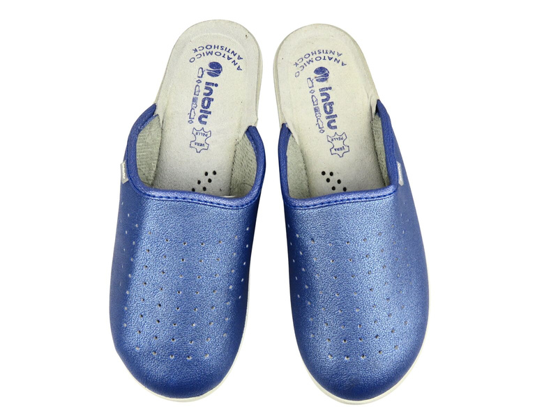 Pohodlné dámské pantofle Inblu 50-33N, modré