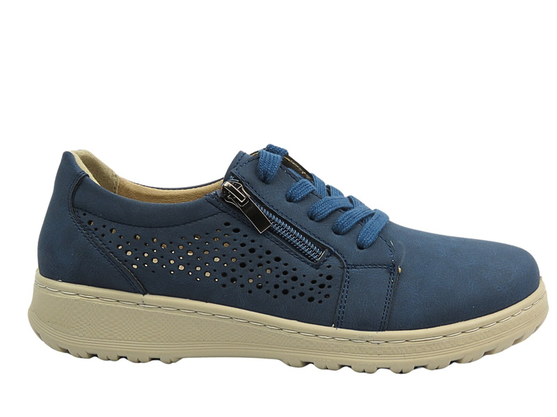 Dámské sportovní polobotky tmavě modré Potocki 25-90342