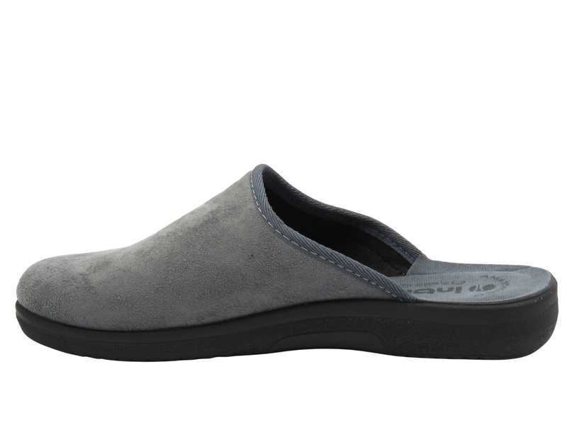 Pánské pantofle s měkkou stélkou, Inblu DG‑82U šedé