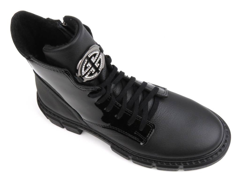 Dámské boty polské značky - Waldi 1169, černé