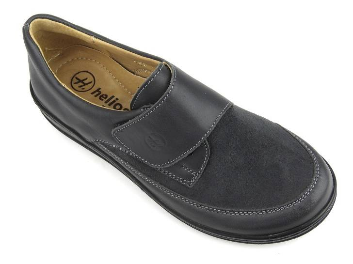 Pohodlná dámská preventivní a zdravotní obuv - Helios Komfort 395, šedá