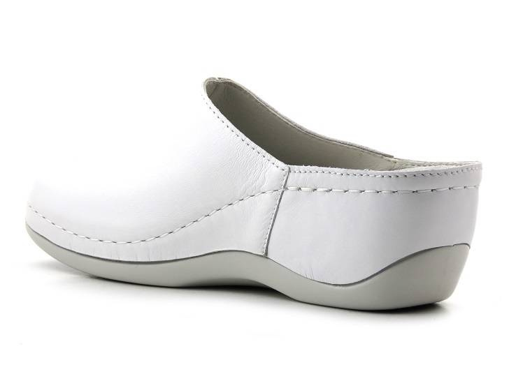 Dámské zdravotní, hygienické žabky - BERKEMANN 01753-101, bílé