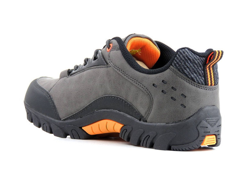 Nízká pánská treková obuv - BADOXX MXC-8229, šedá