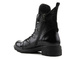 Bohatě zdobené lakované kotníkové boty - VENEZIA 018419095, černé