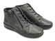 Pohodlné dámské kotníkové boty na zip - AXEL Orthopedic 4356, šedá