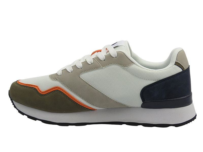 Bílé pánské sportovní šněrovací boty Inblu IU-26