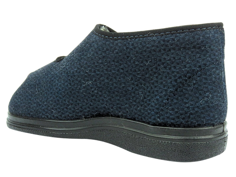 Dámské zimní pantofle s vlnou - Befado Dr. Orto 986D013, tmavě modré