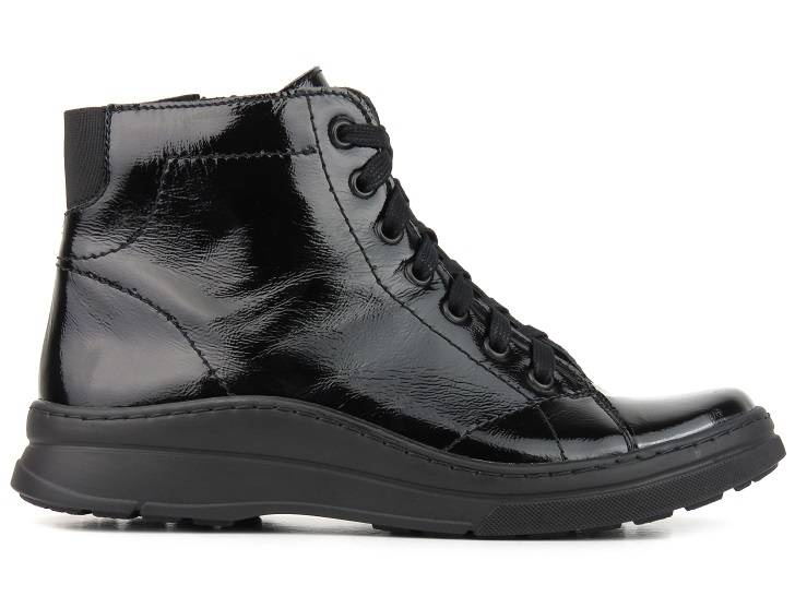 Dámské kozačky zateplené filcem - HELIOS Komfort 517, černé