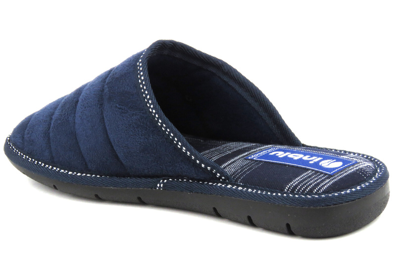 Pánské pantofle z měkkého materiálu - Inblu 91-27, tmavě modrá