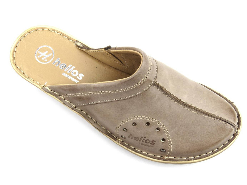 Pohodlné dámské sandály na klínku - HELIOS Komfort 624, béžová