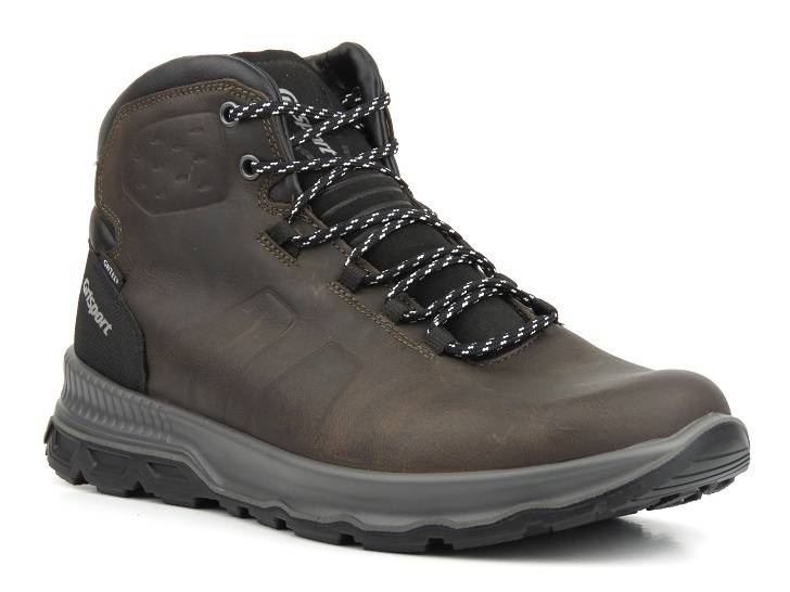 Italské pánské trekingové kalhoty s membránou - GRISPORT 14803T42G Marrone Texas, tmavě hnědé