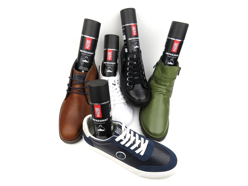 Vysoce kvalitní impregnace od Big Star - nezbytná ochrana obuvi