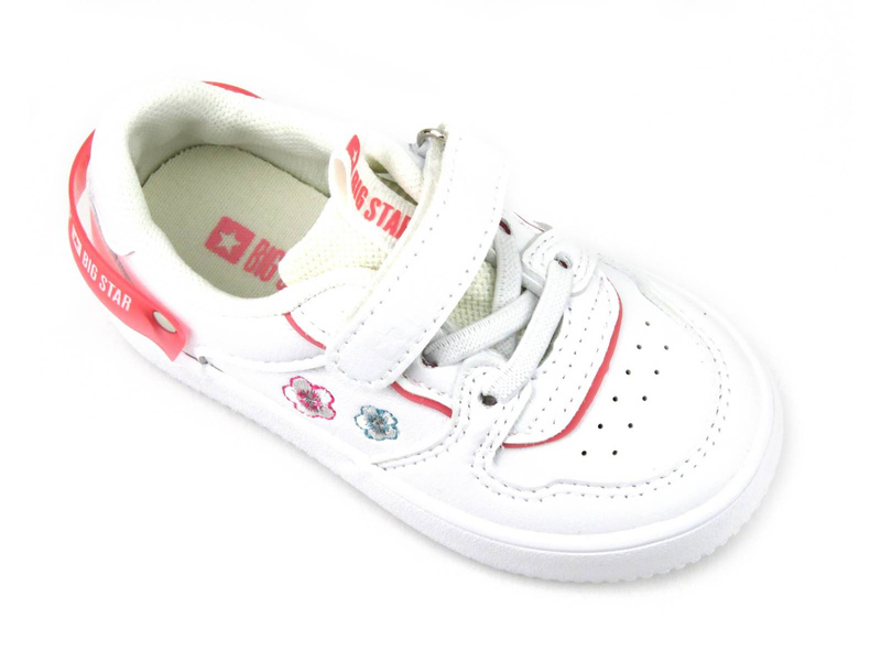 Sportovní boty pro dívky - Big Star JJ374082, bílá