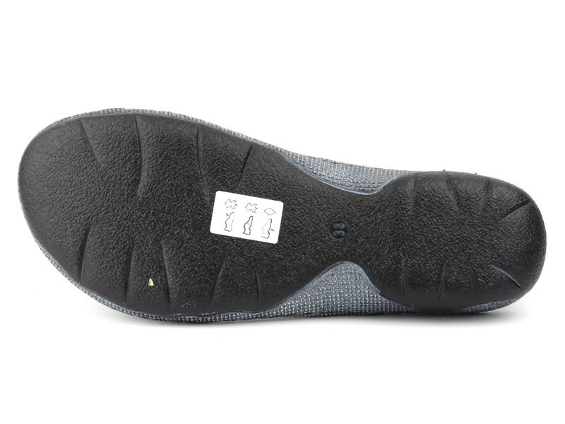 Kožené dámské sandály polské značky Helios Komfort 794, černé