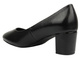 Kožené lodičky na vysokém podpatku - UNCOME 32010, černé