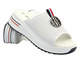 Kožené dámské pantofle bílé Cambell 25-07305