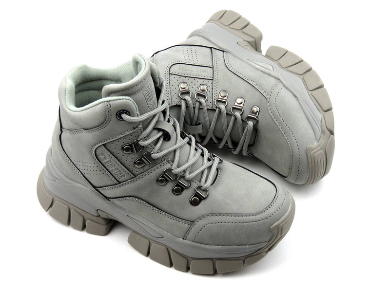 Dámské sněhule, zimní trekové boty - BIG STAR II274330, šedé