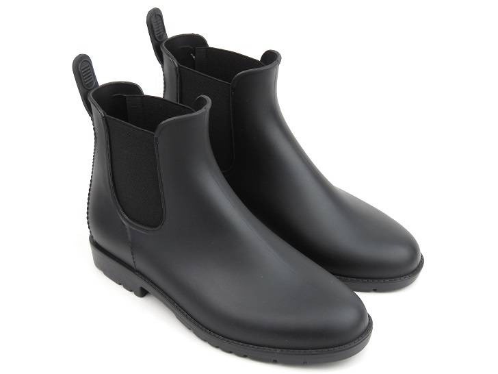 Dámské gumové kotníkové boty, americké boty Club KAL 15/22 Chelsea, černé