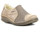 Dámská kožená obuv pro citlivá chodidla - HELIOS Komfort 714, béžová