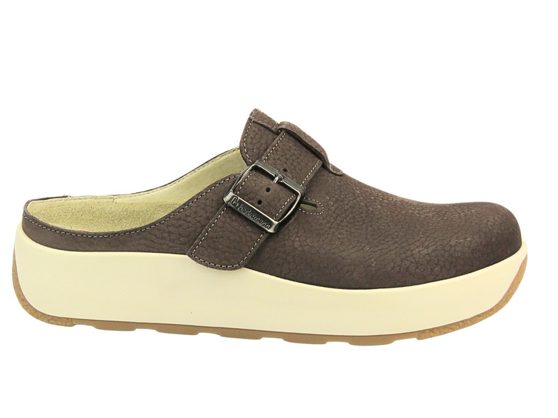 Pohodlné dámské žabky, dřeváky - BERKEMANN 03902-420, tmavě hnědá