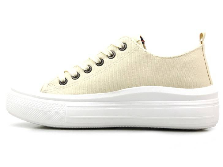 Dámské tenisky na platformě - LEE COOPER LCW-23-44-1626L, béžové